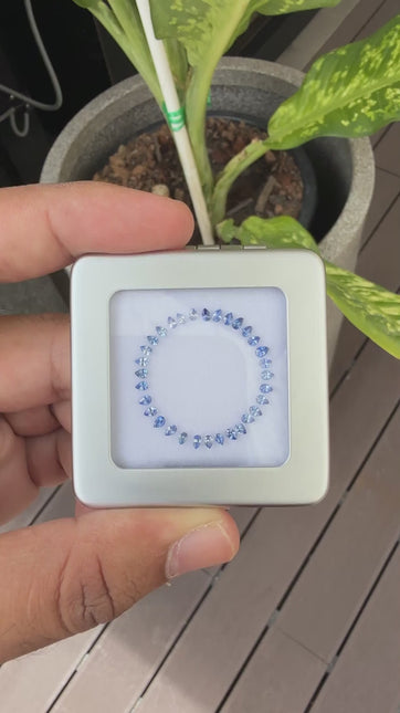 Natural Calibrated Sapphires - 2.10 ct